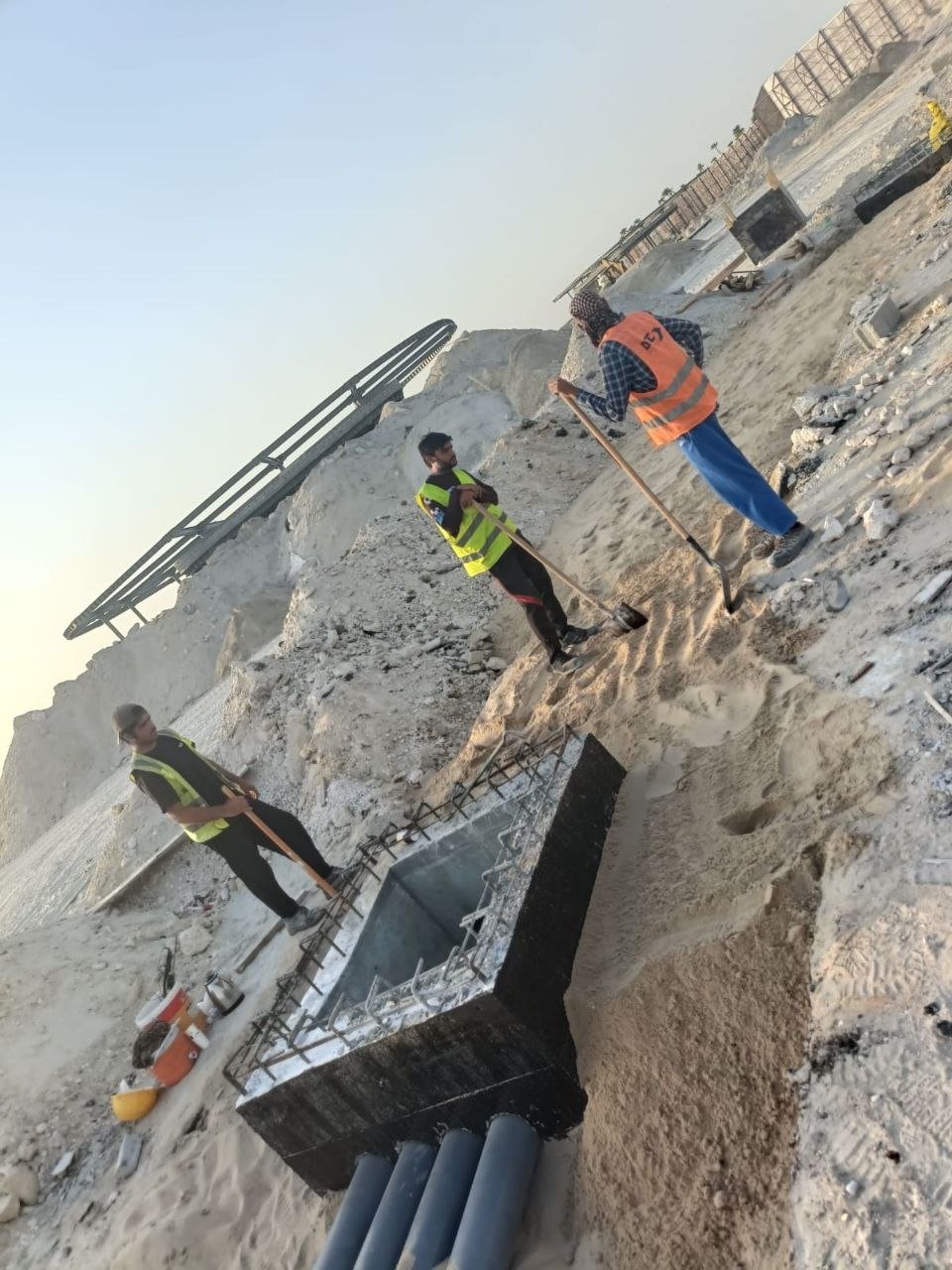 تنفيذ المشاريع الإنشائية