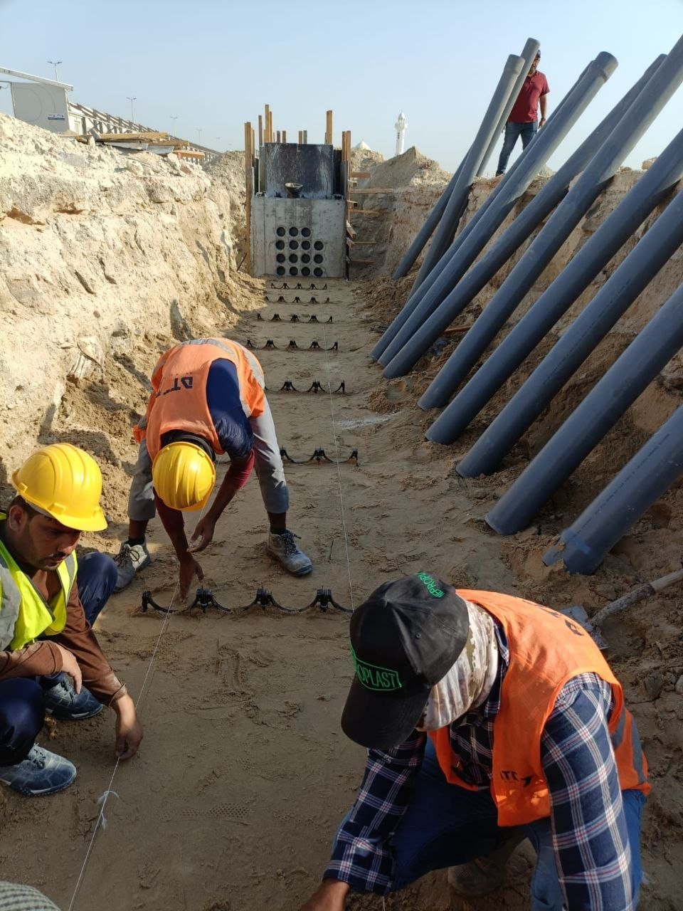 تنفيذ المشاريع الإنشائية